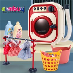 CB915414 - Kids hang clothes out set pretend play washing machine toy