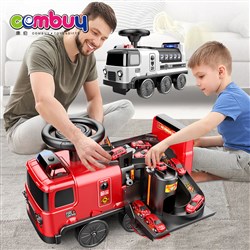 CB917251-CB917256 - Storage box steering wheels adventure game 2 in 1 sliding toys children ride on car