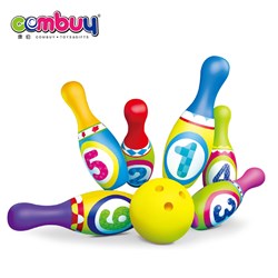 CB918403 - Toy balls game kids sport cartoon figure plastic bowling set