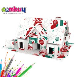 CB918748-CB918752 - Puzzle - Christmas theme graffiti series - house 933pcs