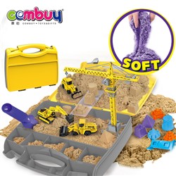 CB921380 - Engineering box vehicle toy craft space soft magic sand kit