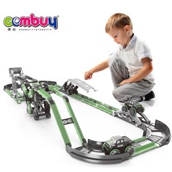 CB922237 - Stunt rotate rolling boys DIY track toy rail racing car game