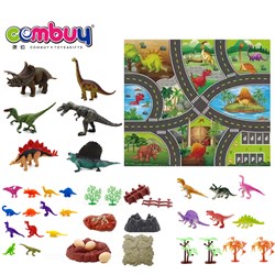 CB922315 - puzzle scene dinosaur DIY set with non woven map