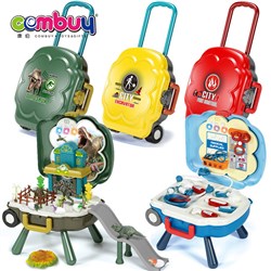 CB924087-CB924102 - Luggage track dinosaur tool kitchen doctor kids pretend play set