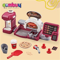 CB924933-CB924936 - Shop game set hamburg dessert pretend play coffee maker toy