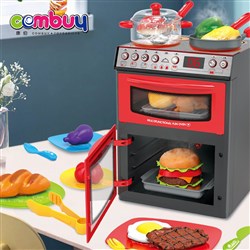 CB925082 - Double-deck oven pretend play kitchen game cooking toys for kids