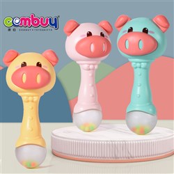 CB925422-CB925423 - Baby pig head rattle stick 