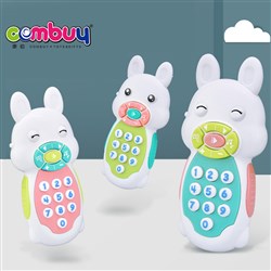 CB925429 - Mobile rabbit (green, blue, pink)