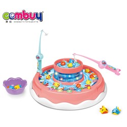 CB927628 - Double deck electric fishing hero (double deck plate) / Pink / blue