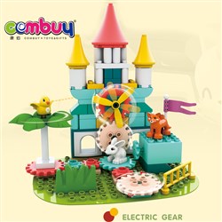 CB927771 - Electric animal building block Castle (90pcs) / ABS, 1 AA battery, without power pack