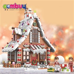 CB928591-CB928594 - Assembly gift music box block figures christmas building blocks