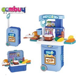 CB929688-CB929689 - Kitchen toy trolley box can discharge water