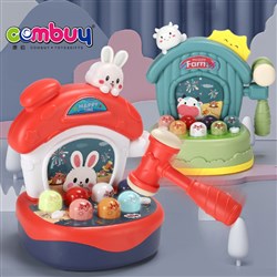 CB931445-CB931446 - Educational tactile training electric musical activity baby hammer table toy
