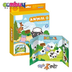 CB936157-CB936159 - Kids magnetic EVA toys education learning 3D cardboard puzzle