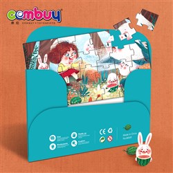 CB937083-CB937087 - 28pcs education game kids paper cartoon jigsaw puzzle for children
