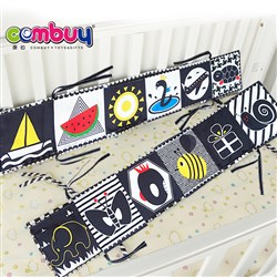 CB937906-CB937908 - Early education BB sound washable crib wall toys soft cloth baby book