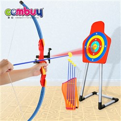 CB939491 - Children shooting bow and arrow stand dart board set with infrared