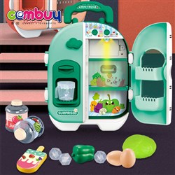 CB940874 - House kitchen playing pretend mini plastic refrigerator toy