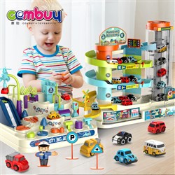 CB941244 - 2IN1 Children garage slot adventure building car park toys