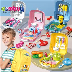 CB942011-CB942014 - Children's pretend play backpack kitchen tableware toy set