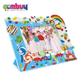CB942916-CB942919 - Kid DIY art paper photo frame toys light playdough soft clay