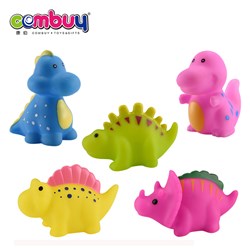 CB946543-CB946546 - Bath spray water rubber set vinyl cute animal toy for kids
