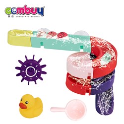 CB946590 - Bathroom kids play duck flow water track baby toys bath