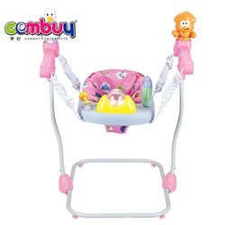 CB949774-CB949775 - Adjustable height musical washable mat spring toys baby jumping bouncer chair