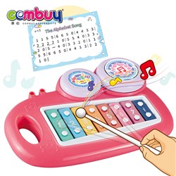 CB950133 - Music baby piano drum harp toys instruments child's xylophone