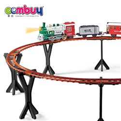 CB950185 - Track toy electric mini set christmas train with light music