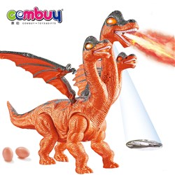 CB950645-CB950656 - Three brachiosaurus head model B/O dinosaur toy kid with light