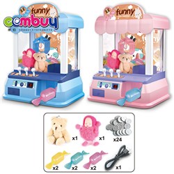 CB950974 - Interactive electric crane clip catching toys grabbing claw doll machine
