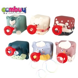 CB951480-CB951492 - Bath vinyl press animals 3+ funny soap water bubble kid toy