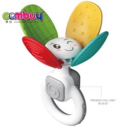 CB952008 - Baby sunflower gum hand bell (with BB whistle)