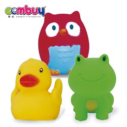 CB952629 - Floatin vinyl frog duck owl bath toy
