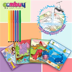 CB954877-CB954885 - 50*50CM magic graffiti washable drawing water doodle mat with pen