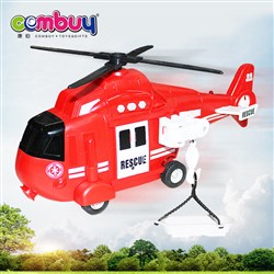 CB956467-CB956469 - Rescue airplane lighting musical projection inertial toys friction helicopter