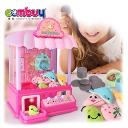 CB957404 - Girls gift cheap plastic mini toy coin crane claw machine