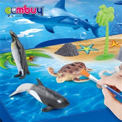 CB957970-CB957983 - Drawing mini dinosaur animals model coloring toy for children
