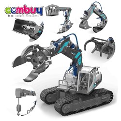 CB959864-CB959872 - Hydraulic power machine assembly robotic arm diy engineering truck toy