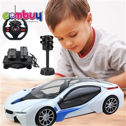 CB960005-CB960012 - Four way remote control vehicle 1:16 traffic light pedal racing rc car steering wheel toy