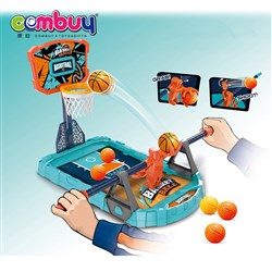 CB960226 - Indoor desktop toys electric singles shooting hoop basketball table game