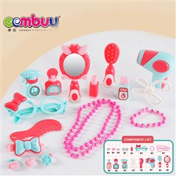 CB960258 - Pretend play dressing up mini girl beauty toy makeup set