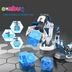 CB960272-CB960273 - Educational assembling science robot arm 3 in 1 hydraulic diy mechanical toys