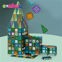 CB960540-CB960545 - Clear education building block set magnetic tiles toys for kids