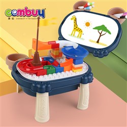 CB960904 - Marble run building block drawing toy activity table children's education