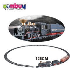 CB964962-CB964964 - Classical track smoke slot car toy train set with light sound