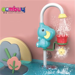 CB965732-CB965733 - Bathroom press spray water bathing splashing elephant toy baby bath shower head