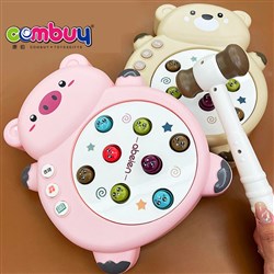 CB965740-CB965741 - Electric beating hamster game cute animals interactive baby knocked hammer toy