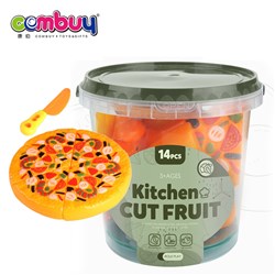 CB966137-CB966139 - Pizza role play food set kitchen fruit cut toys for children